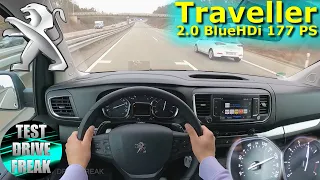 2021 Peugeot Traveller L3 2.0 BlueHDi 177 PS TOP SPEED AUTOBAHN DRIVE POV