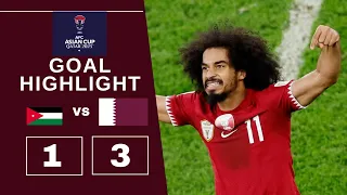 Qatar vs Jordan 3-1 | Akram Afifi goal | Asian Cup Final 2023 (2024): Highlights & All Goals