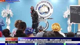 ÉCOLE DE LA DÉLIVRANCE - DU LUNDI 21/02/2022