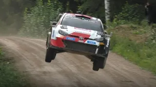 WRC RALLY ESTONIA 2022 / jumps, mistakes & crash