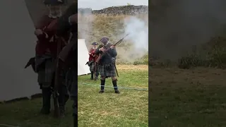 Musket Firing 3 Rounds In A Minute!