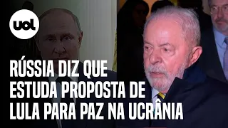 Guerra na Ucrânia: Proposta de Lula para a paz é analisada pela Rússia, diz ministro