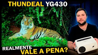 Testamos o projetor THUNDEAL YG430 - Será que vale a pena? (Comparação com o Thundeal TD97)