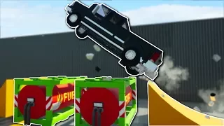 JUMPS & STUNTS CHALLENGE! - Brick Rigs Multiplayer Gameplay Challenge