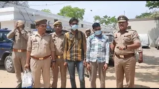 थाना चिलकाना पुलिस ने 25 लाख की स्मेक और लाखों की नकदी के साथ दो अभियुक्तों को किया गिरफ्तार