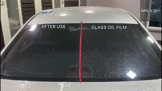 Glass Oil Film Remover Strong Decontamination Cleaner Remove 加强版汽车玻璃油膜去除剂前挡风清洗油强力去污去油膜清洁剂