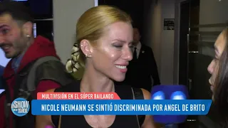 NICOLE NEUMANN SE SINTIÓ DISCRIMINADA POR ANGEL DE BRITO