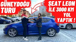 SEAT LEON İLE 3000 KM YOL YAPTIK ! GÜNEYDOĞU TURU VLOGU #1