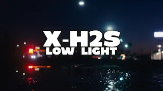 Fujifilm X-H2S at night | 6.2k Open Gate - Sigma 30mm 1.4 & Glimmer Glass 1 #fujifilm #xh2s