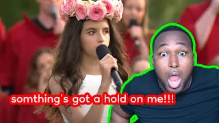 Angelina Jordan - Something's Got a Hold On Me (Allsang på Grensen 2017) First Time Reaction SWEET!!