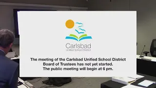 CUSD Special Meeting 9-27-23