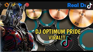 DJ OPTIMUM PRIDE X DJ BALADA BOA - TIK TOK VIRAL | REAL DRUM COVER