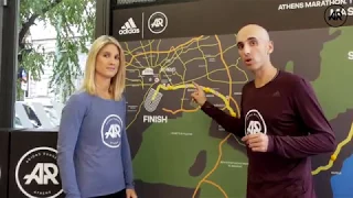 adidas Runners Athens Marathon route analysis