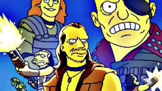 The Simpsons Kevin Costner's Waterworld The Arcade Game by Macaw45