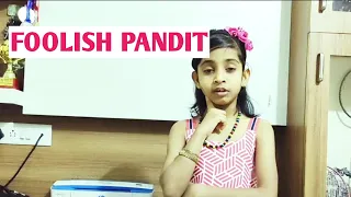 Foolish Pandit - Story For Children In English |  Panchatantra Tales In English |Moral Stories