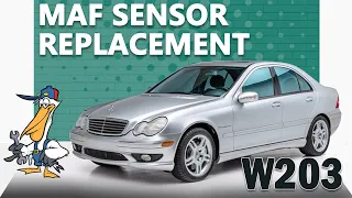 Mercedes-Benz W203 C-Class MAF Sensor Replacement