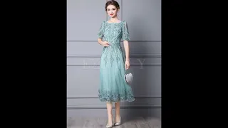 Brand collection for mother long party wear dress 2k24