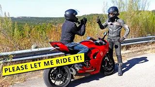 Can a Beginner Handle a Ducati Panigale? (Seriously Fast Motorcycle)