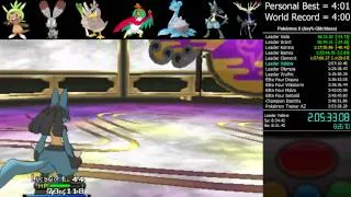 Pokémon X Speedrun - 3 5 8