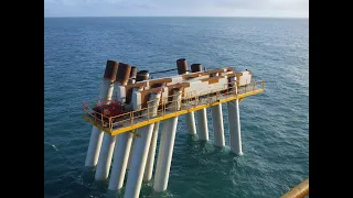 Marine Piling Work Sequence