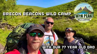 We take our 77 year old dad | Cowboy Camping | His first ever time camping | Wild camp |