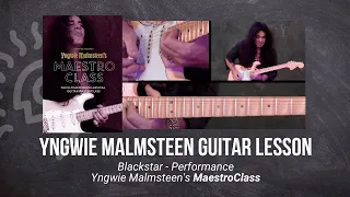 🎸 Yngwie Malmsteen Guitar Lesson - Blackstar - Performance - TrueFire