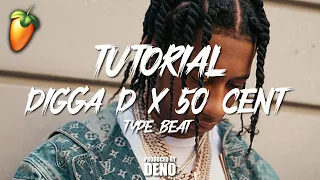 HOW TO MAKE A DIGGA D X 50CENT TYPE BEAT! (DUTCH)