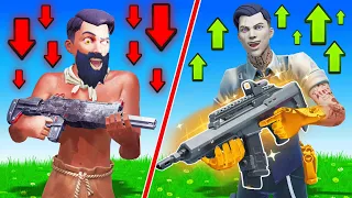 The RAGS TO RICHES Challenge in Fortnite! (Season 4)