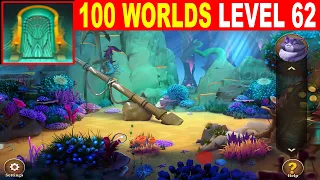 100 Worlds LEVEL 62 Walkthrough - Escape Room Game 100 Worlds Guide