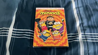 Opening to Minions: The Rise of Gru 2022 DVD