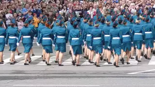 Парад в Донецке 9 мая 2016