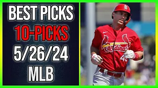 FREE MLB Picks Today 5/26/24 - All GAMES Best Picks!