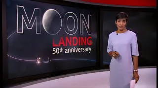 Moon Landing 50th anniversary (Space) - BBC News - 16th July 2019