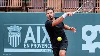 Three-time major champion Stan Wawrinka is back in action on the Challenger Tour!