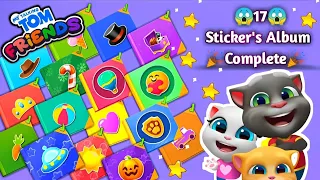 😱🎉All Sticker's Album Complete🎉😱 My Talking Tom Friends Gameplay Walkthrough game 🎯