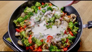 Can't resist this mushroom pasta! Delicious, nutritious, super quick & healthy!