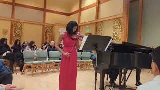 Anaeka's violin recital - Jan 2024