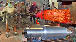 Manufacturing a Iron Shaft For Machine Which Used in making A Iron Parts in Industry