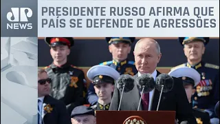 Putin volta a acusar o Ocidente de causar guerra na Ucrânia