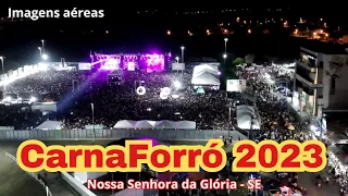 Vejam a imensidão de pessoas no Carnaforró 2023 em Nossa Senhora da Glória - SE