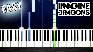 Imagine Dragons - Monster - EASY Piano Tutorial by PlutaX