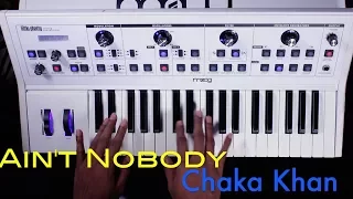 Ain't Nobody - Chaka Khan  Synth Bass Cover