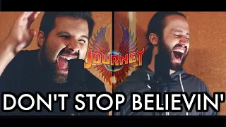 DON'T STOP BELIEVIN' - Journey (Caleb Hyles & Jonathan Young) - Metal Cover
