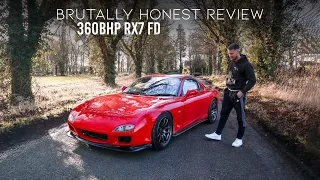 Brutally Honest Review: 360BHP Mazda RX7 FD