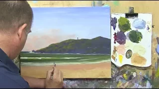 Learn To Paint TV E5 "Byron Bay Beach" Acrylic Painting For Beginners.