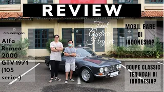 Freundwagen's Alfa Romeo 2000 GTV Coupe 1971 (105 series) Review Indonesia #MOBILKLASIK #MOBILRARE