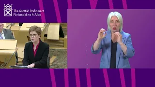 First Minister's Questions (BSL) - 1 June 2022`