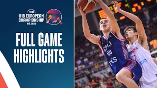 Spain 🇪🇸 vs Serbia 🇷🇸 | Final Highlights | FIBA U18 European Championship 2023