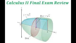 FINAL EXAM REVIEW FOR CALCULUS II