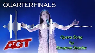 Emanne Beasha Sing An Opera Song in America's Got Talent Show